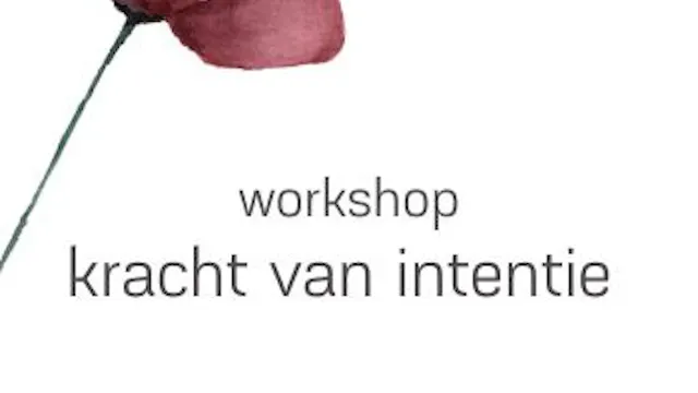 workshop kracht van intentie