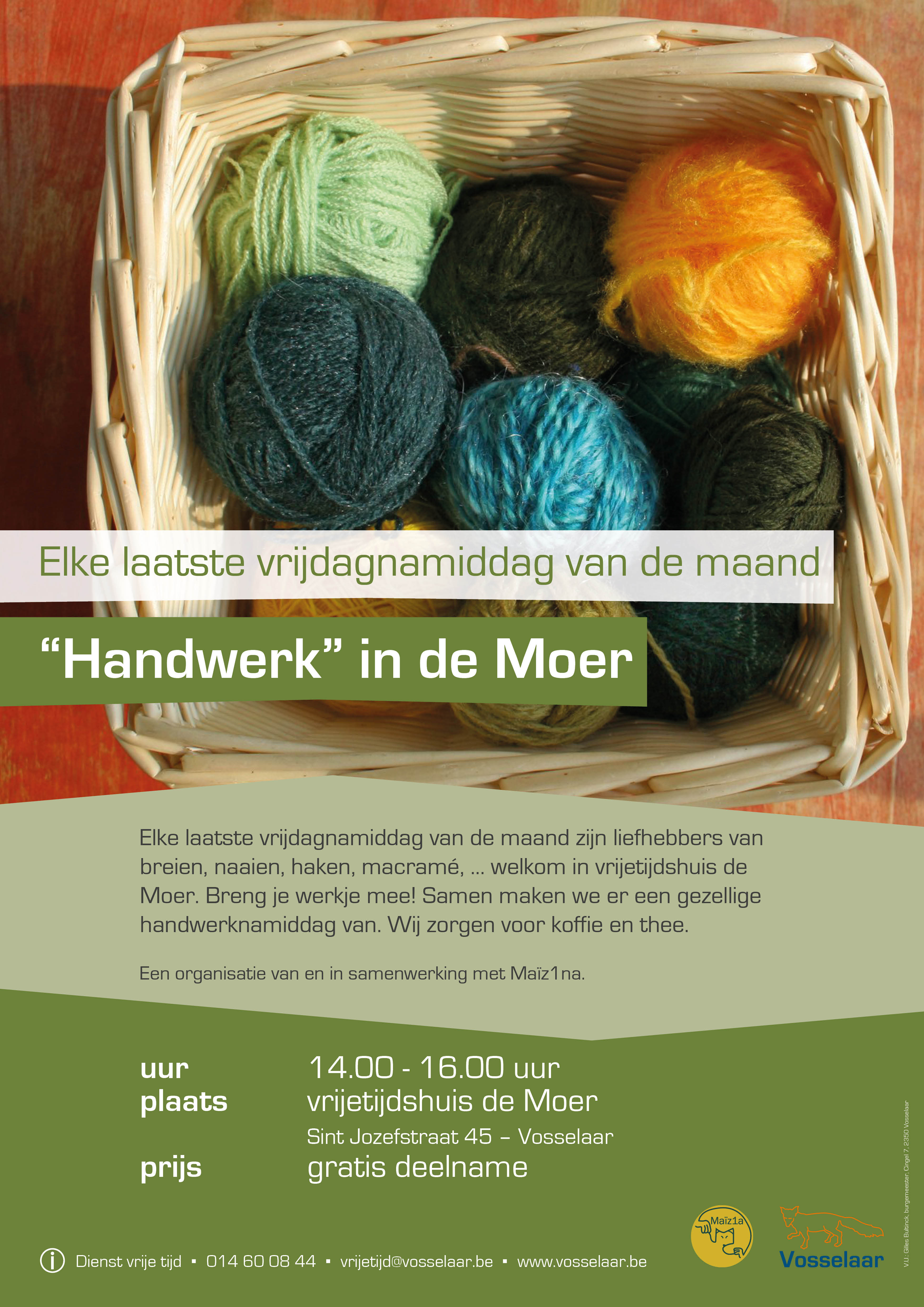 handwerk in de Moer