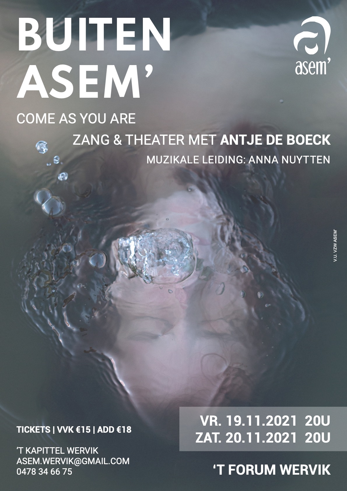 Buiten Asem' met Antje De Boeck - Come as you are