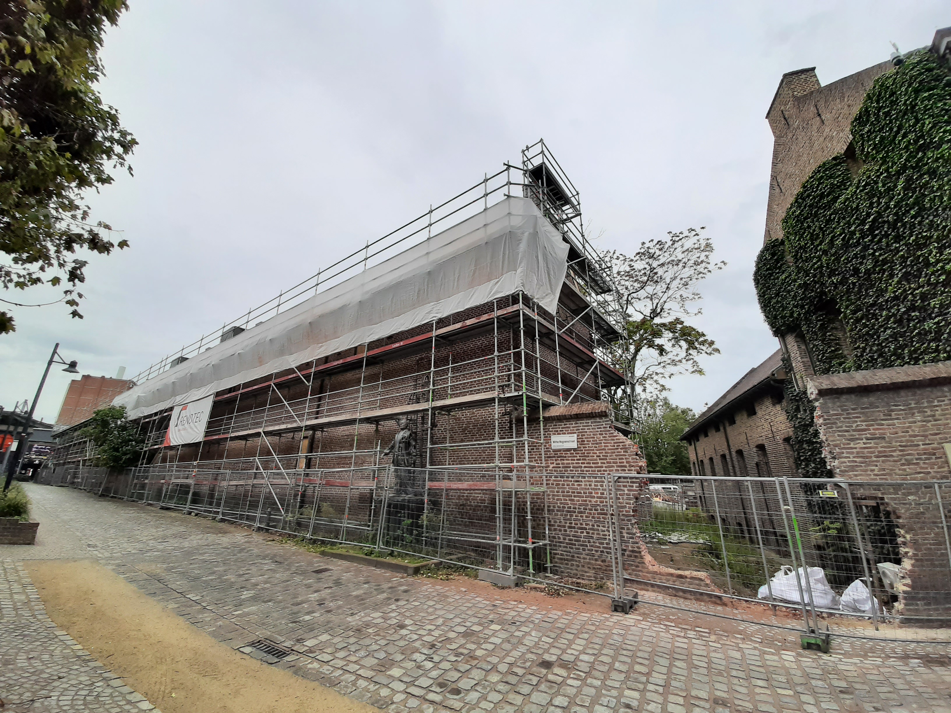 Begijnhof Hasselt - toekomstige doorsteek