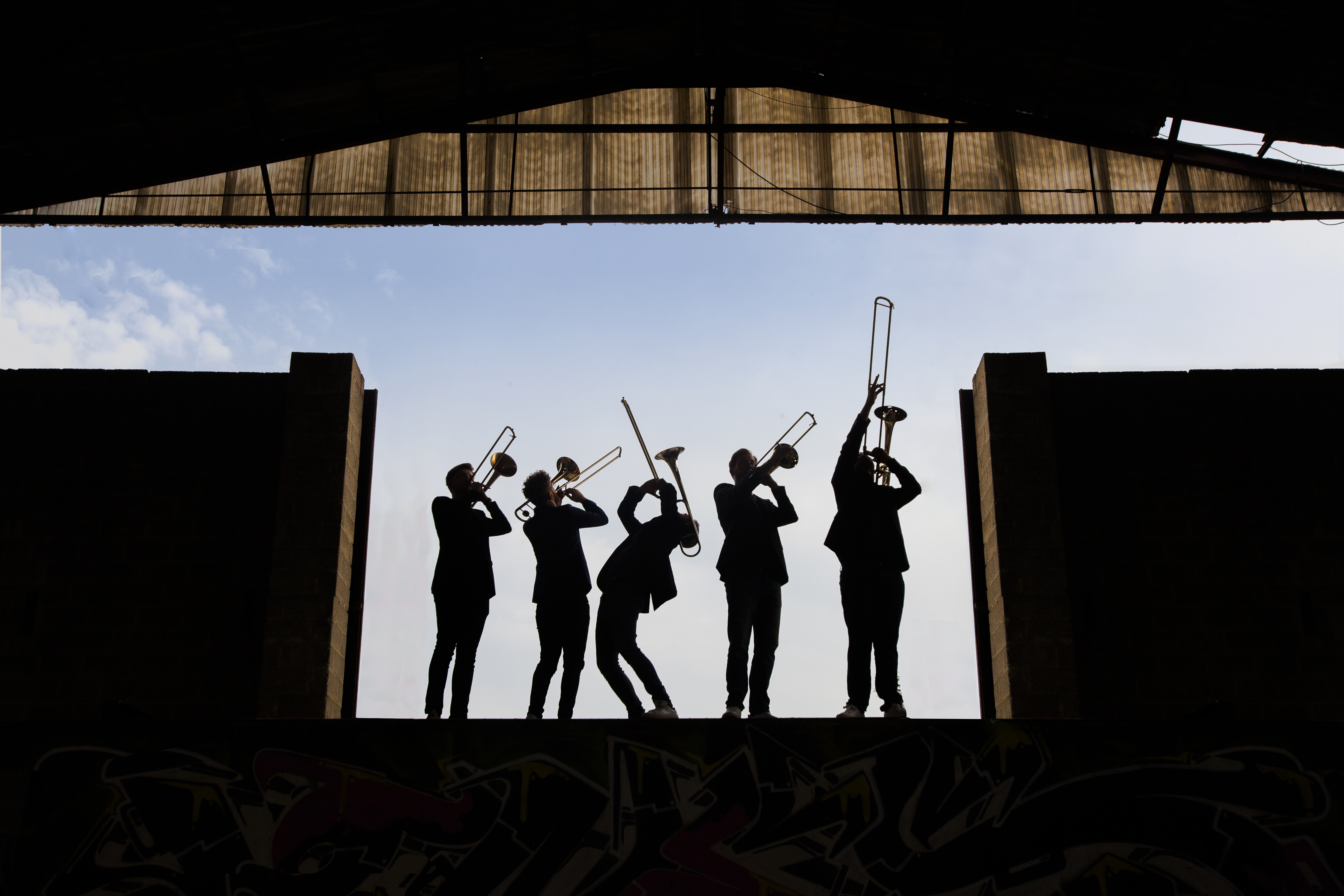 Crossbones Trombones - Slide'n Five 