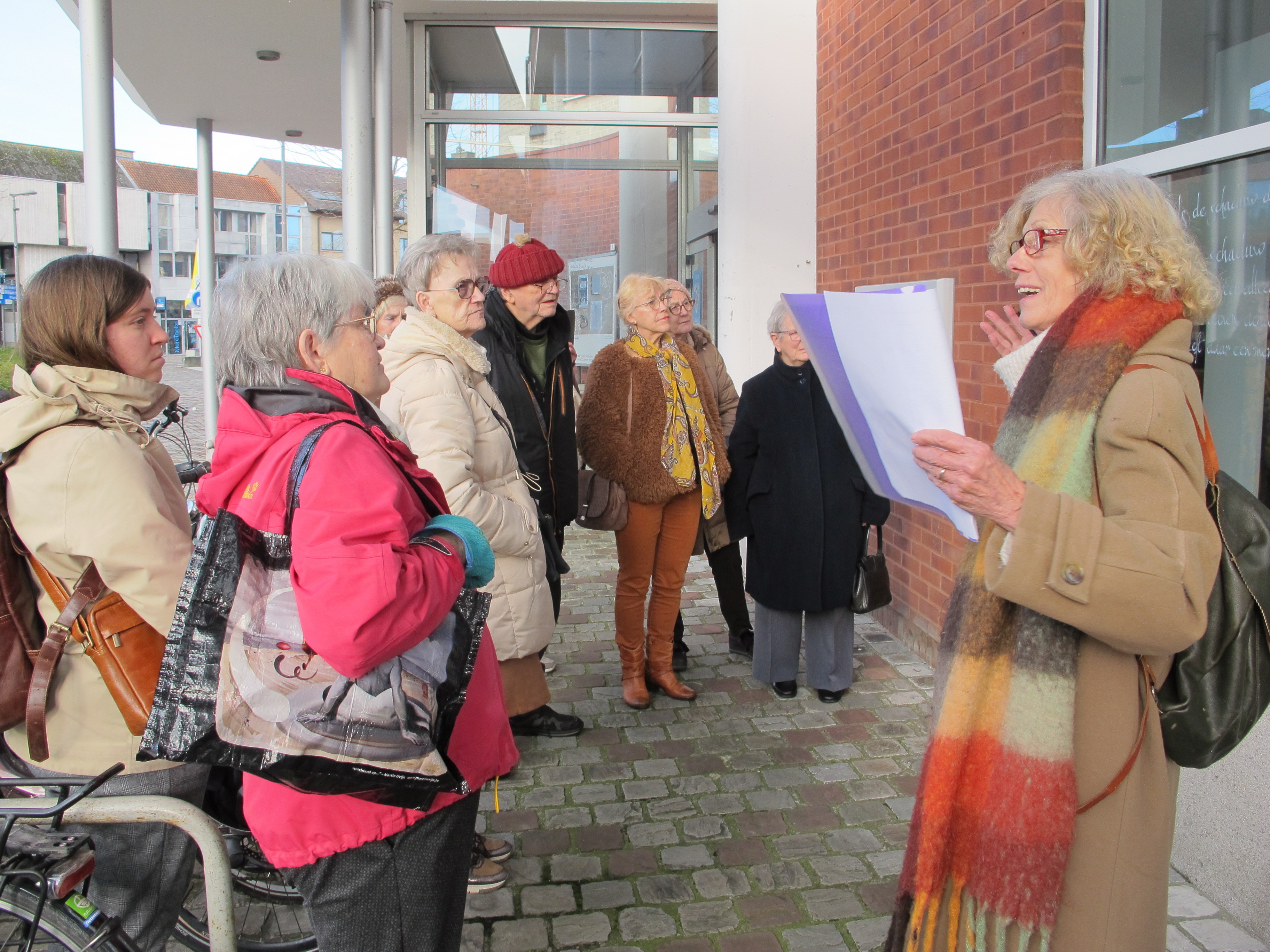 Poëziewandeling met Yerna Van den Driessche