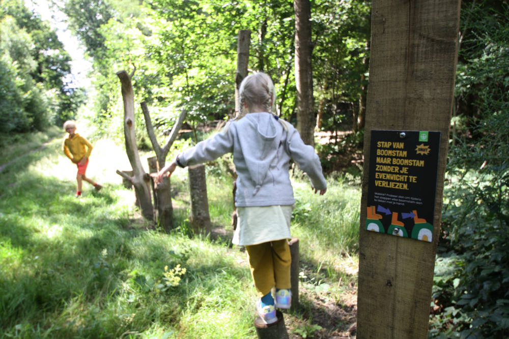 hoppen als een specht