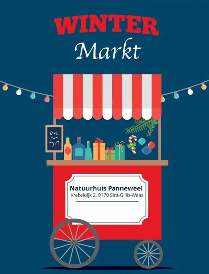 Wintermarkt in Natuurhuis Panneweel