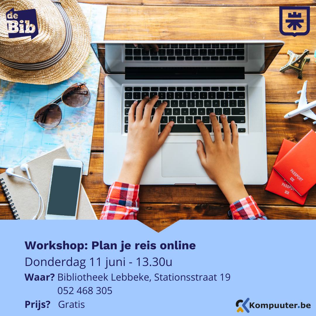 Digitale workshop: Plan je reis online.