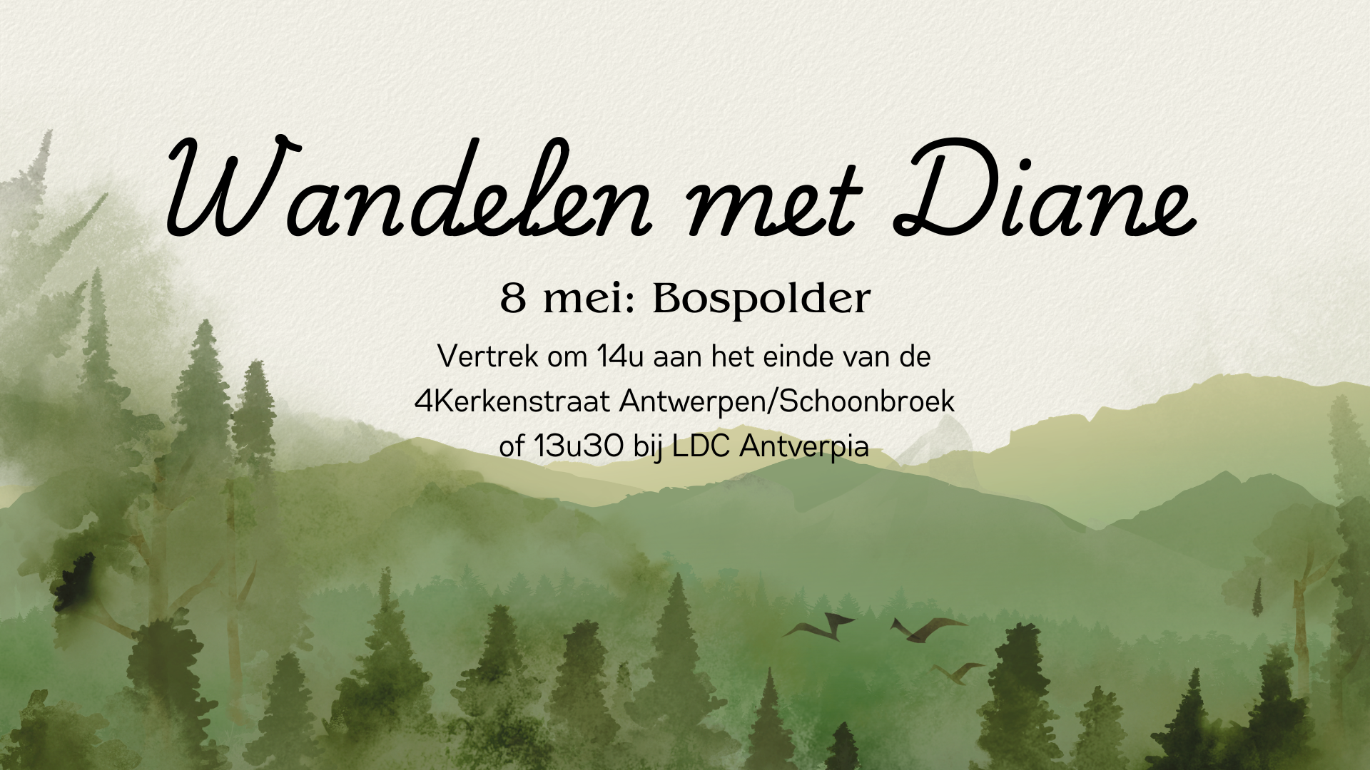 Wandelen met Diane