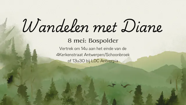 Wandelen met Diane