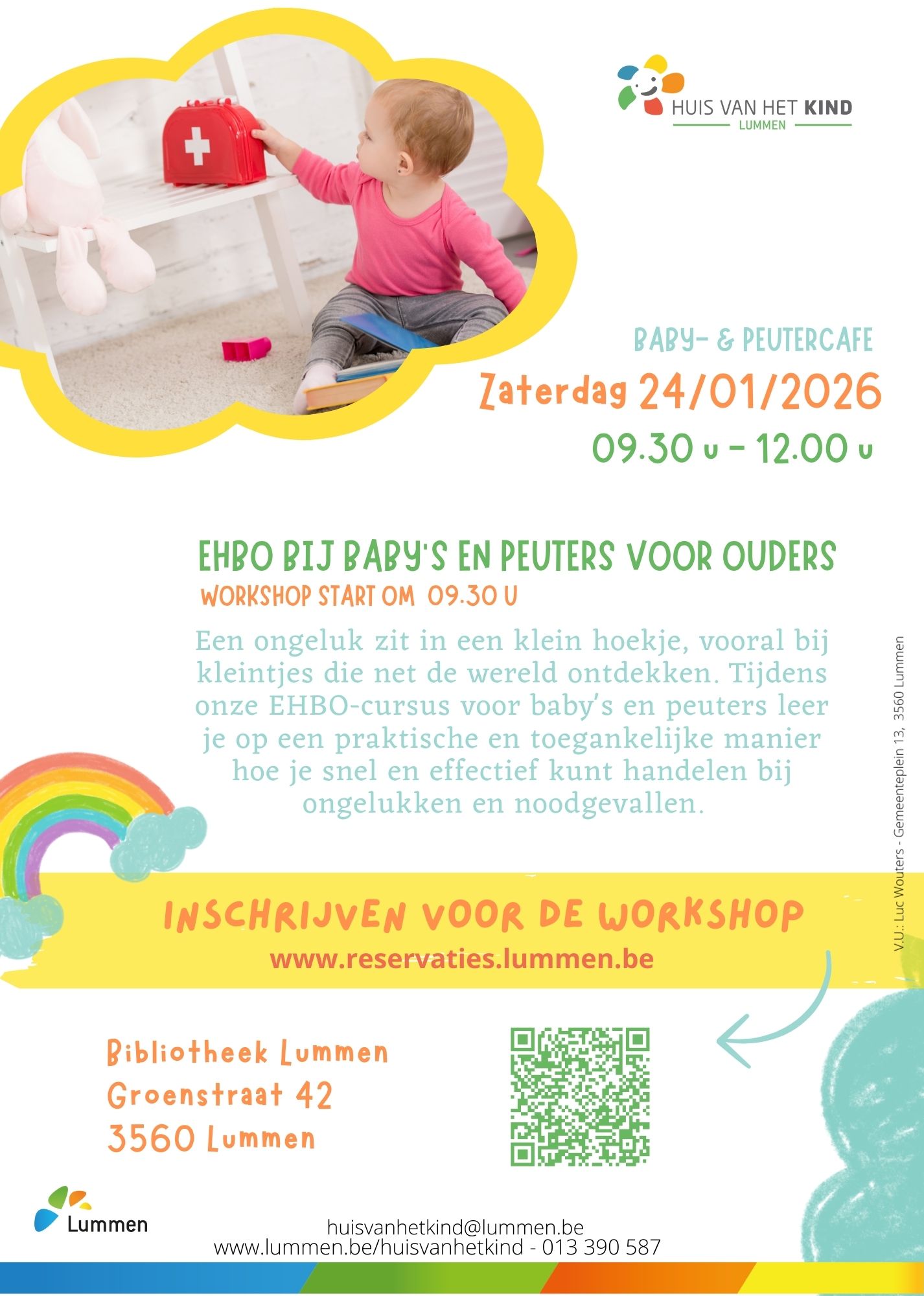 EHBO bij baby's en peuters