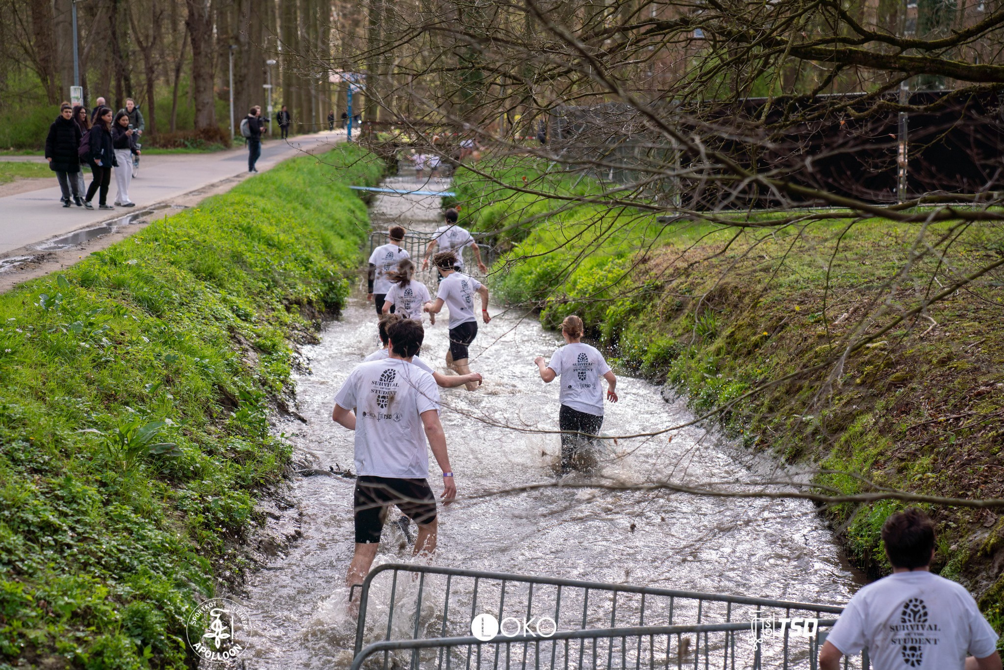 Doorsteek door de voer tijdens Survival of the Student 2025