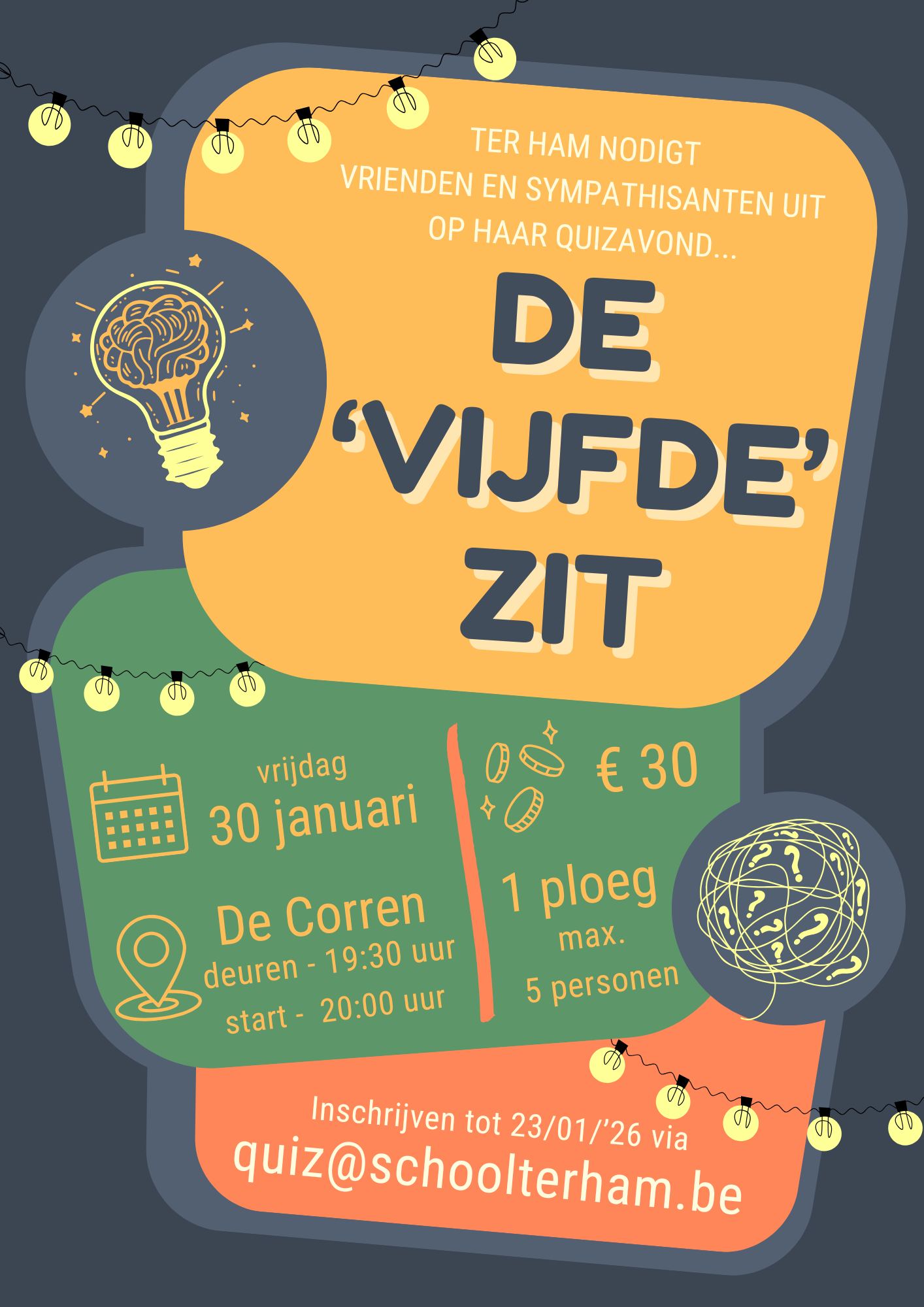 De 'Vijfde' Zit - schoolquiz Ter Ham