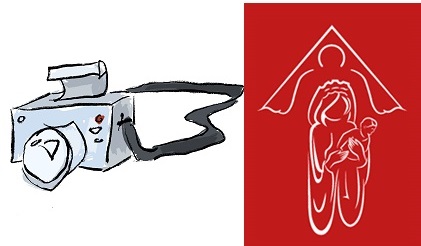 Grafiek Camera - Logo Abdij