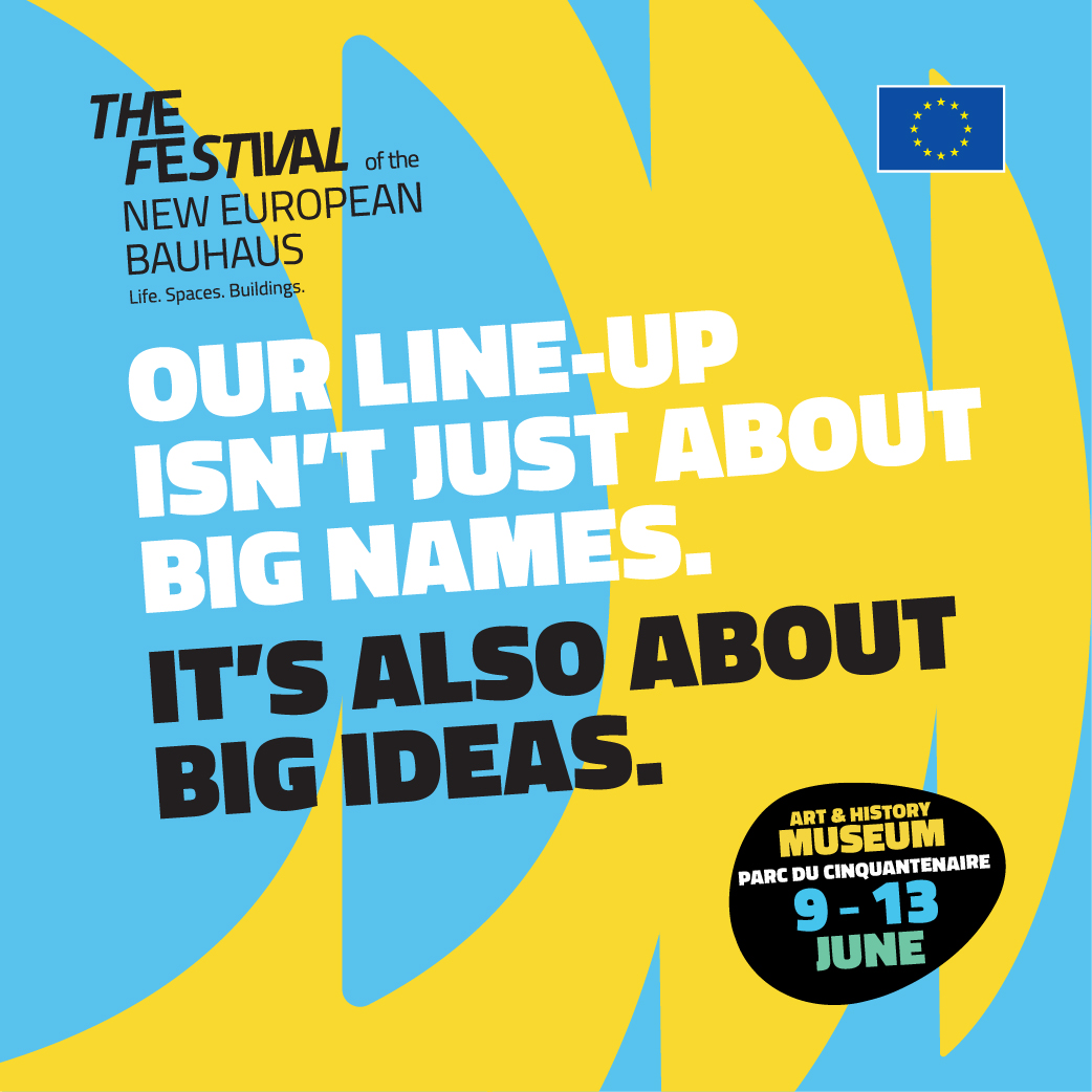 Het Festival van het Nieuwe Europese Bauhaus