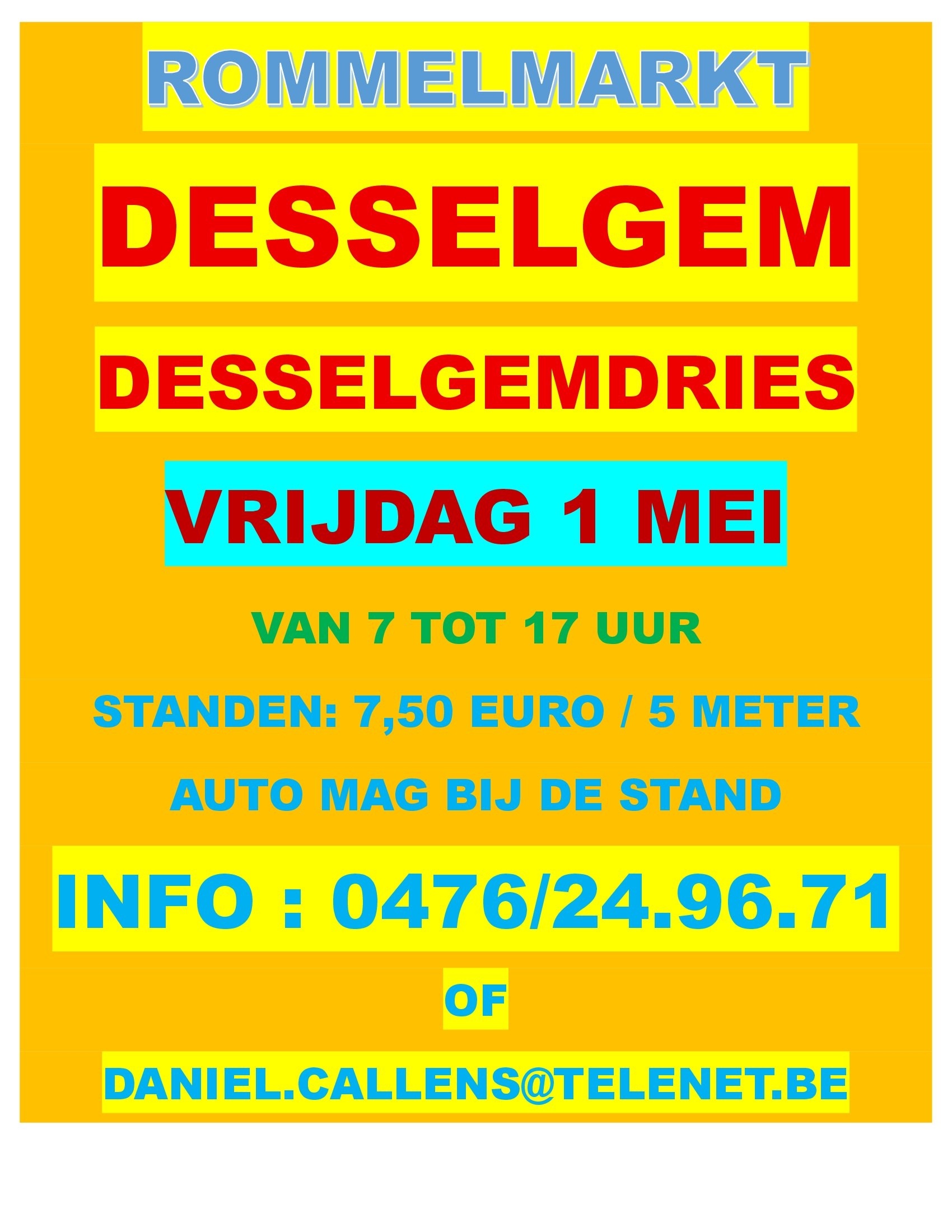 rommelmarkt desselgem