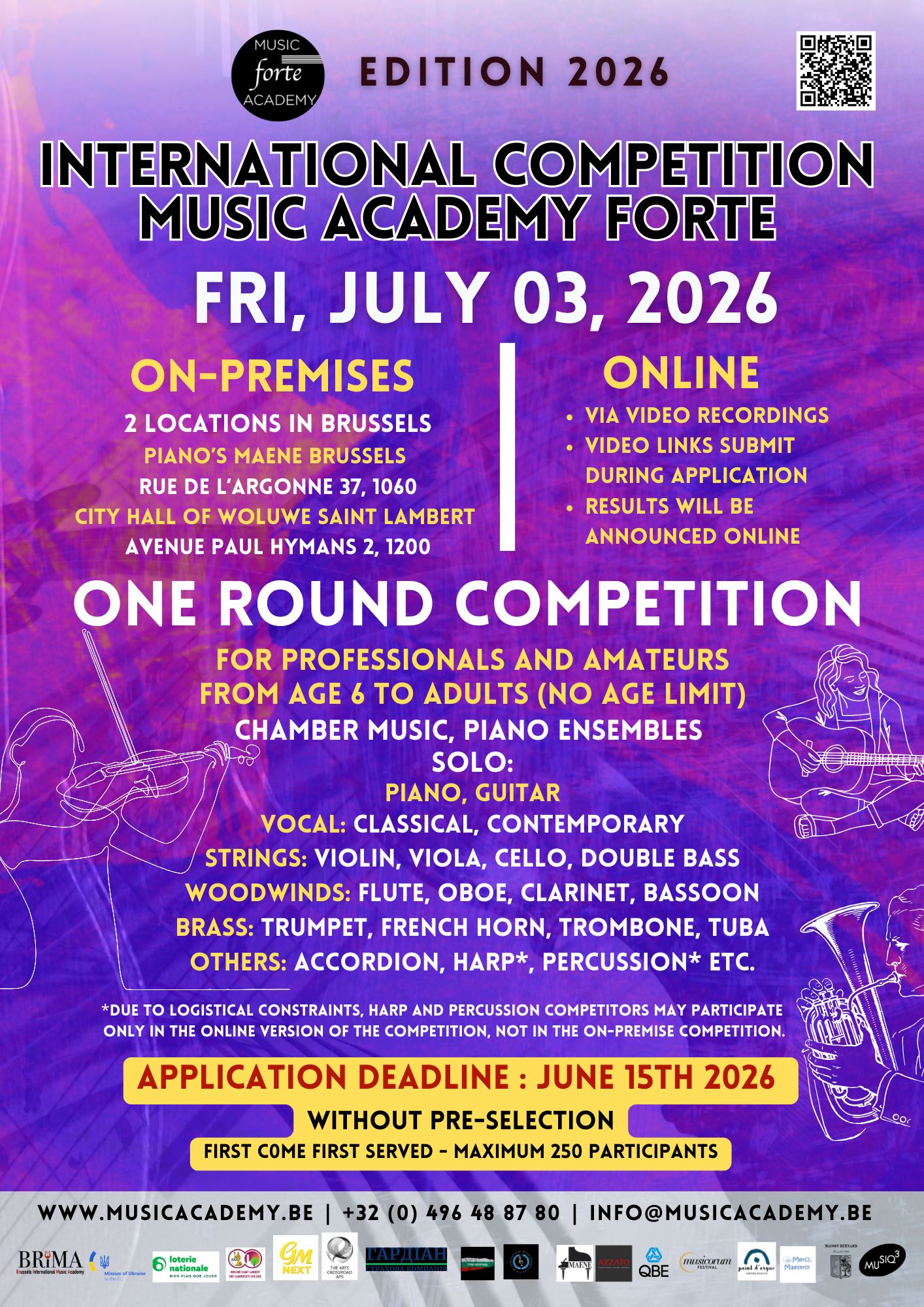 International Competition MUSIC ACADEMY FORTE 2026