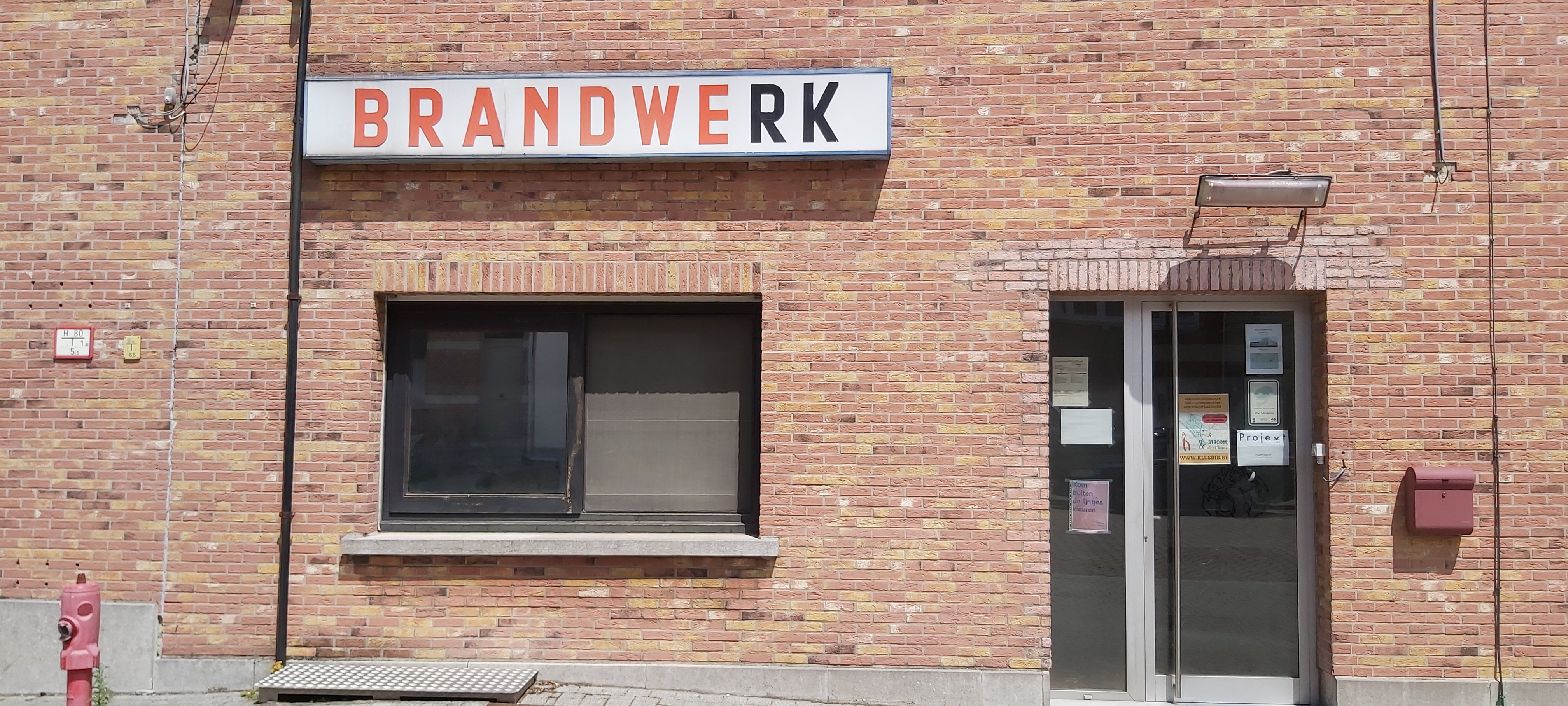 BRANDWERK: de oude brandweer kazerne
