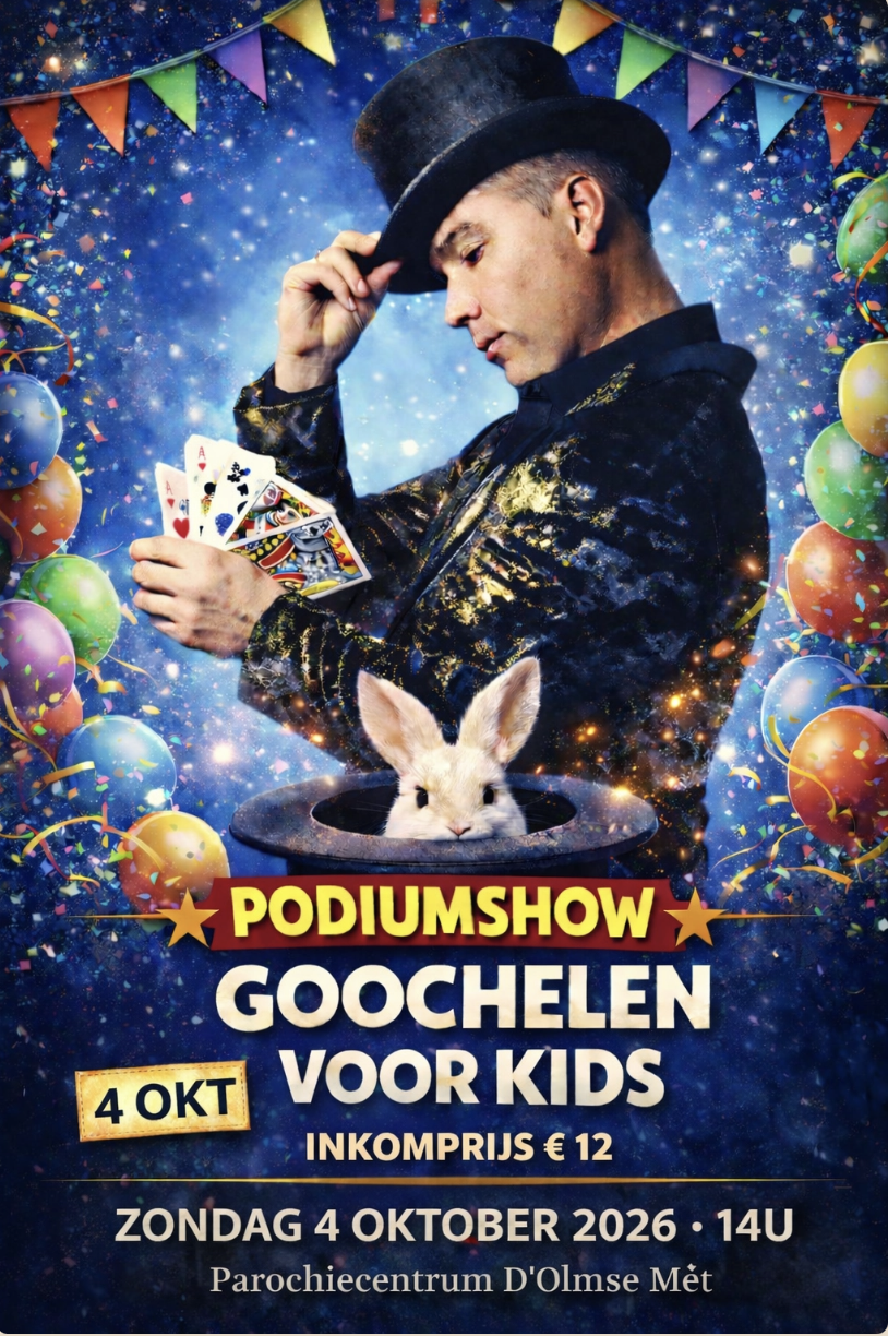 Goochelshow voor kinderen