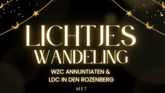 Lichtjeswandeling