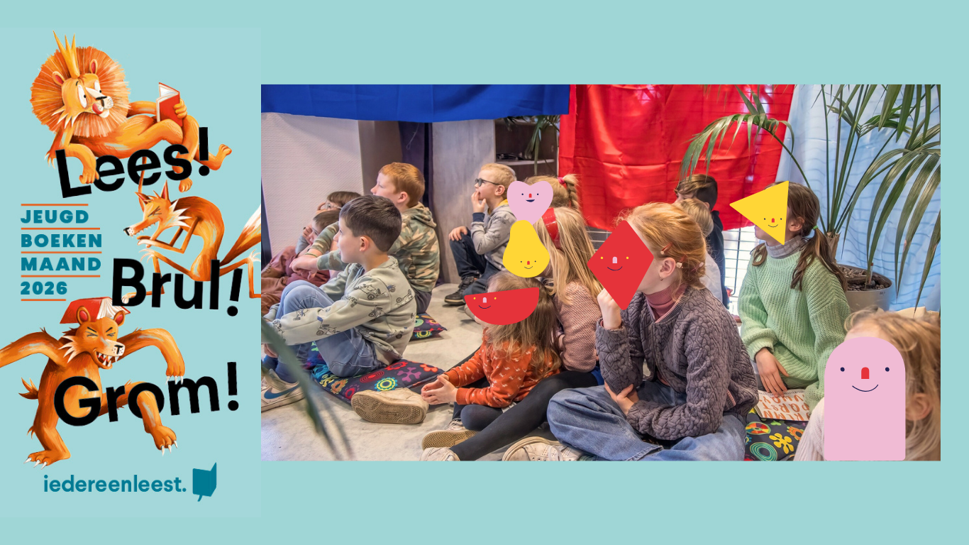 Voorleesmoment in Bib Zwijndrecht