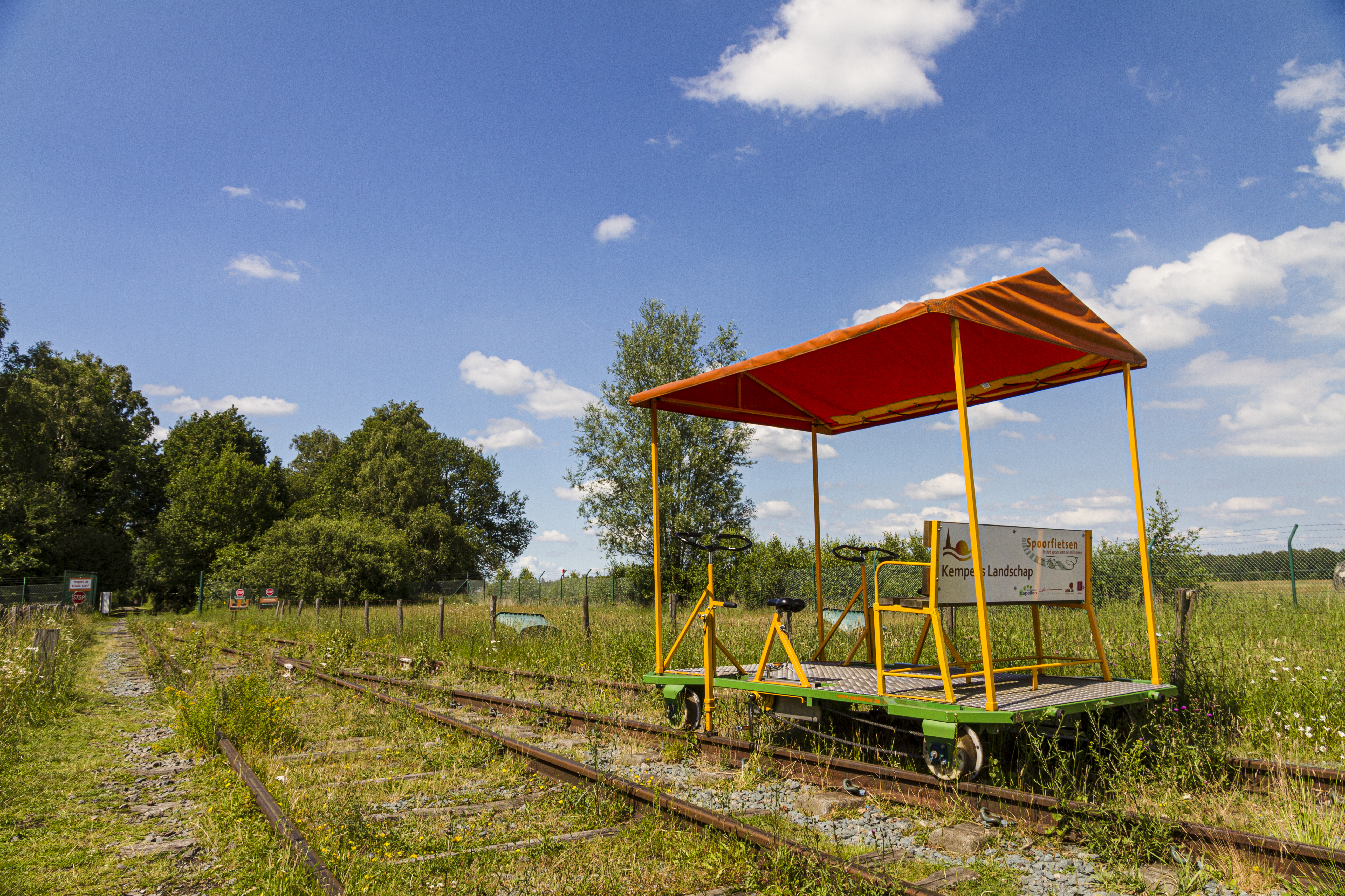 Arrangement Spoorfietsen
