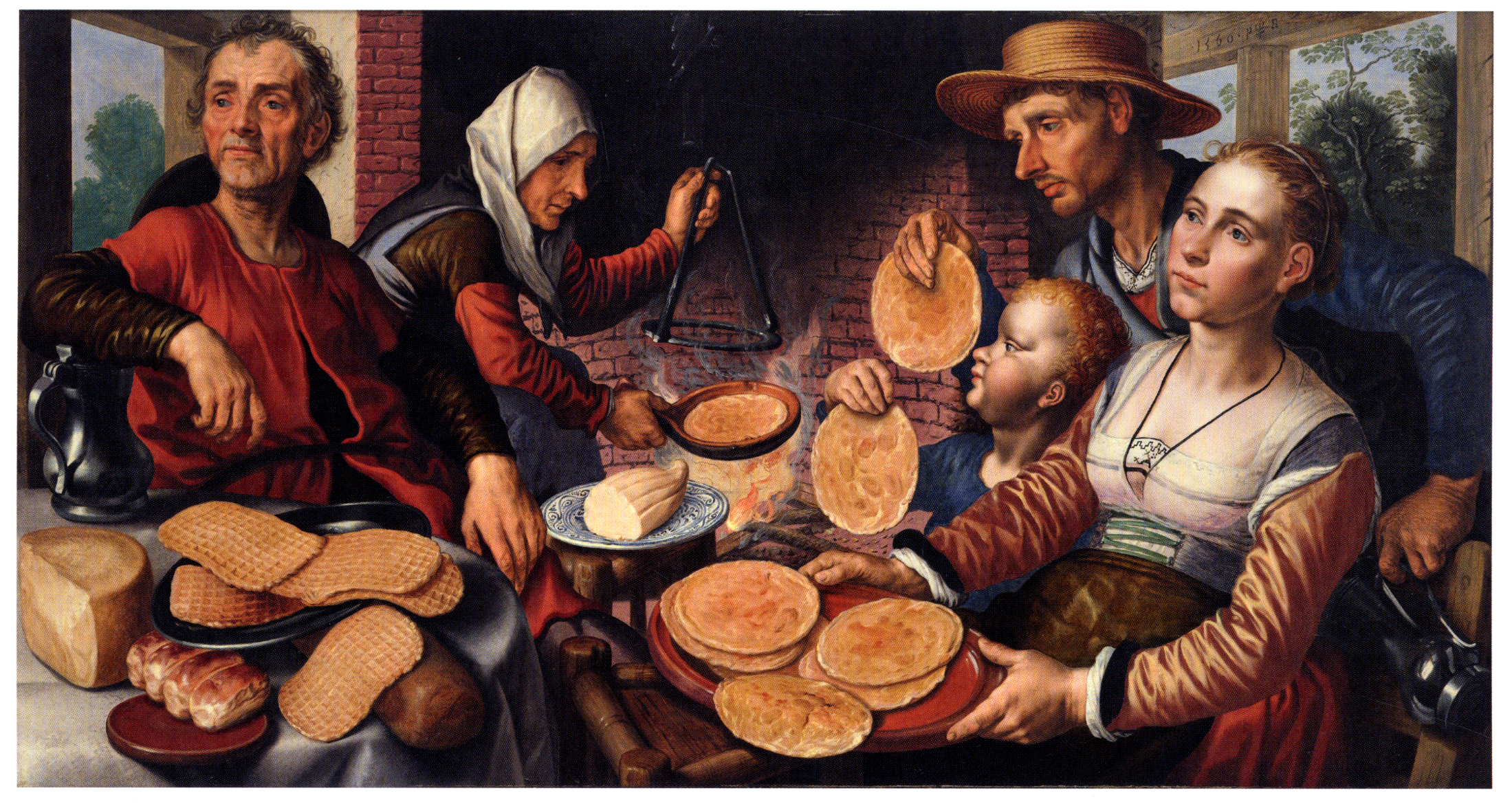 De pannenkoekenbakkerij