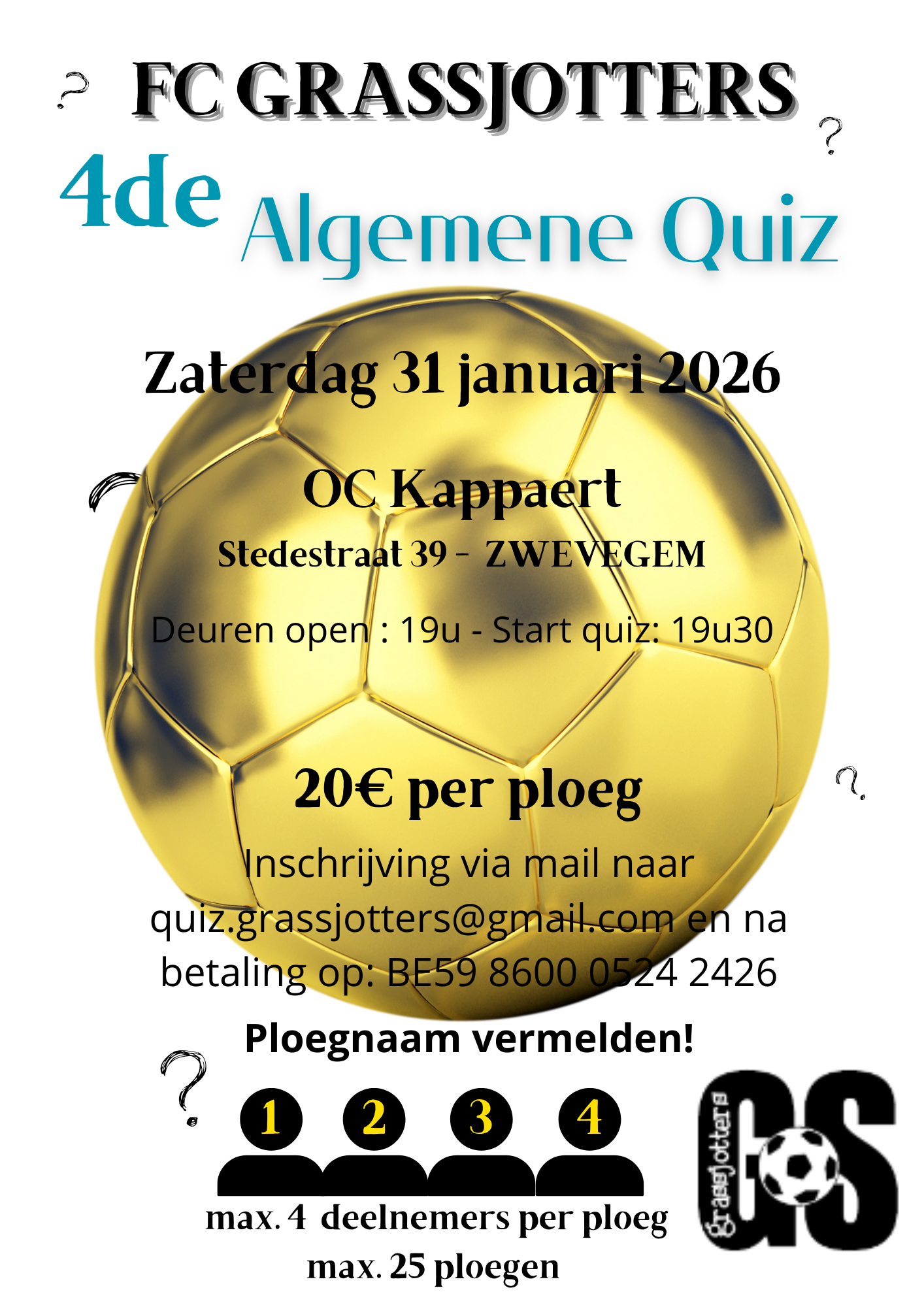 FC Grassjotters quiz