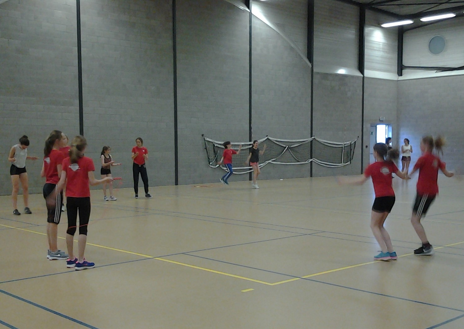 Oefeningen in springtouwen