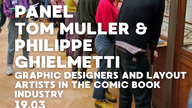 Panel met Tom Muller en Philippe Ghielmetti