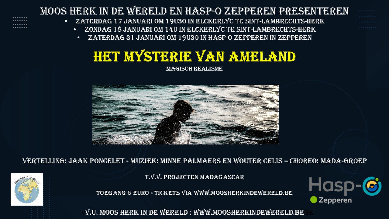 Flyer - Het mysterie van Ameland
