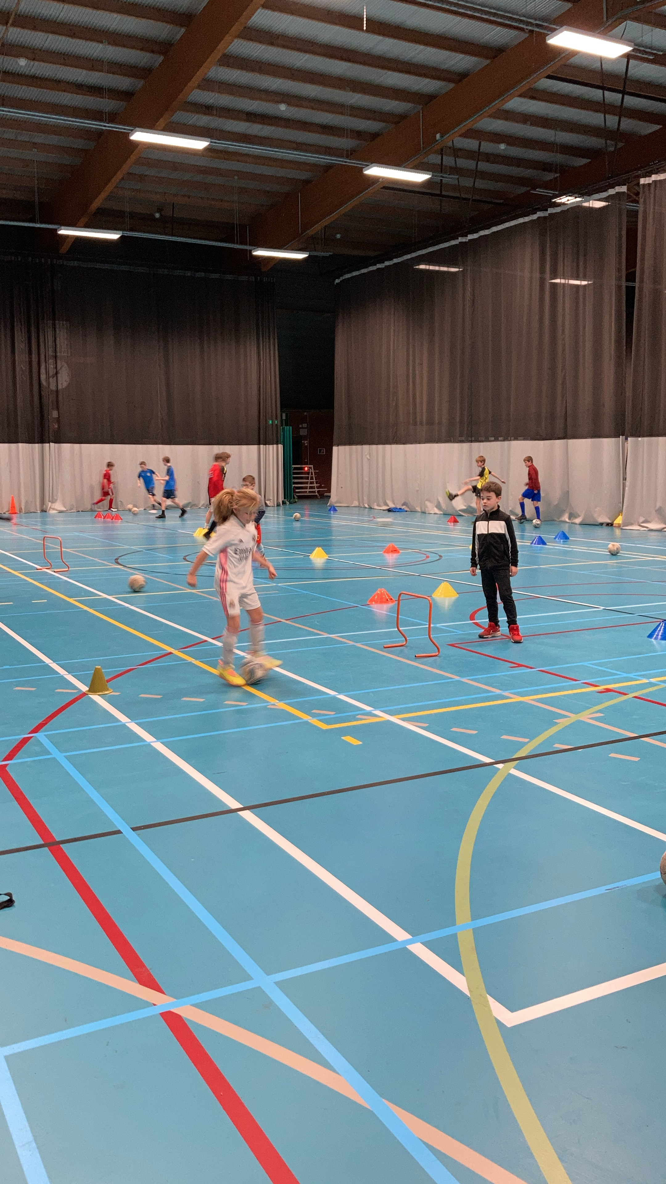 indoor voetbalstage