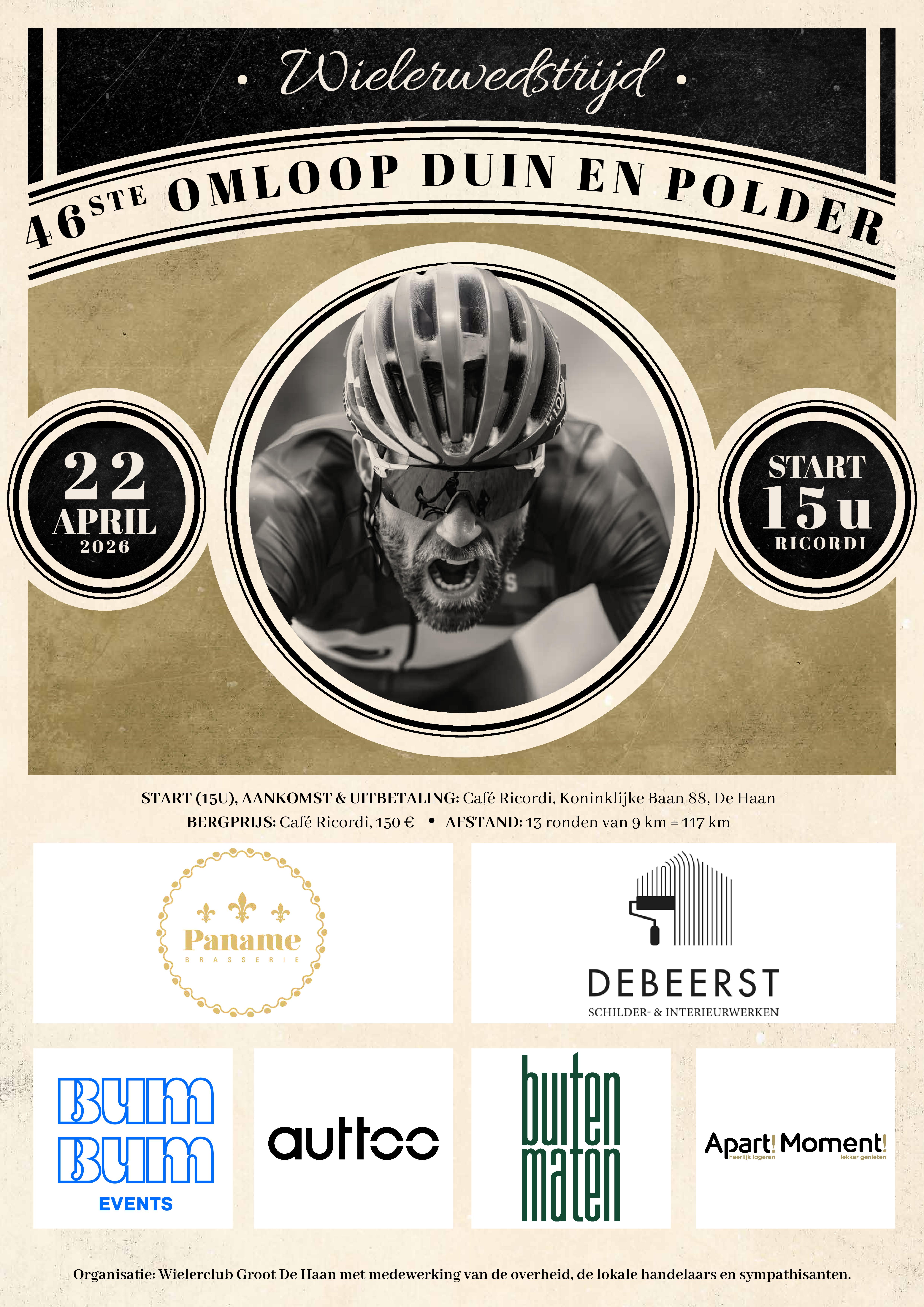 Affiche Omloop Duin en Polder