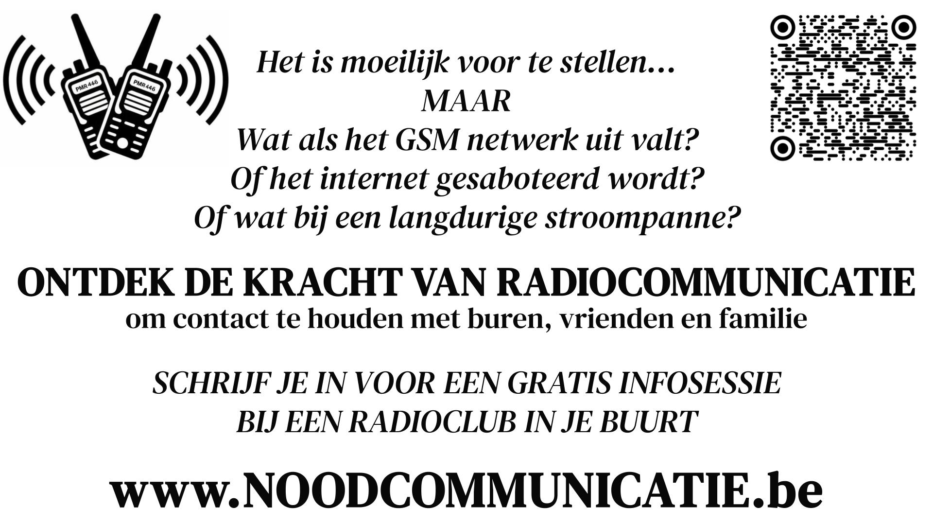 Infosessie Noodcommunicatie