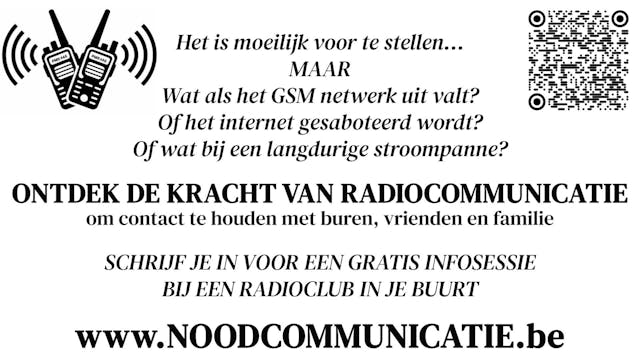 Infosessie Noodcommunicatie