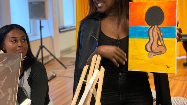 Paint 'n Sip: You made it!