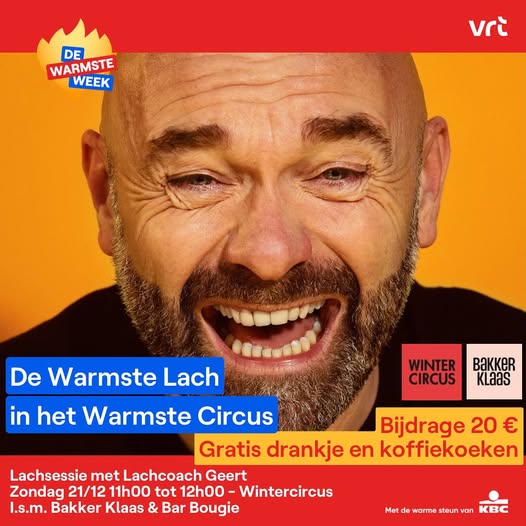 De Warmste Lach met Lachcoach Geert