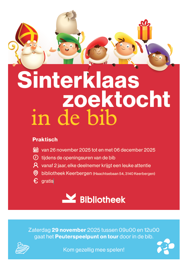 Flyer Sinterklaaszoektocht