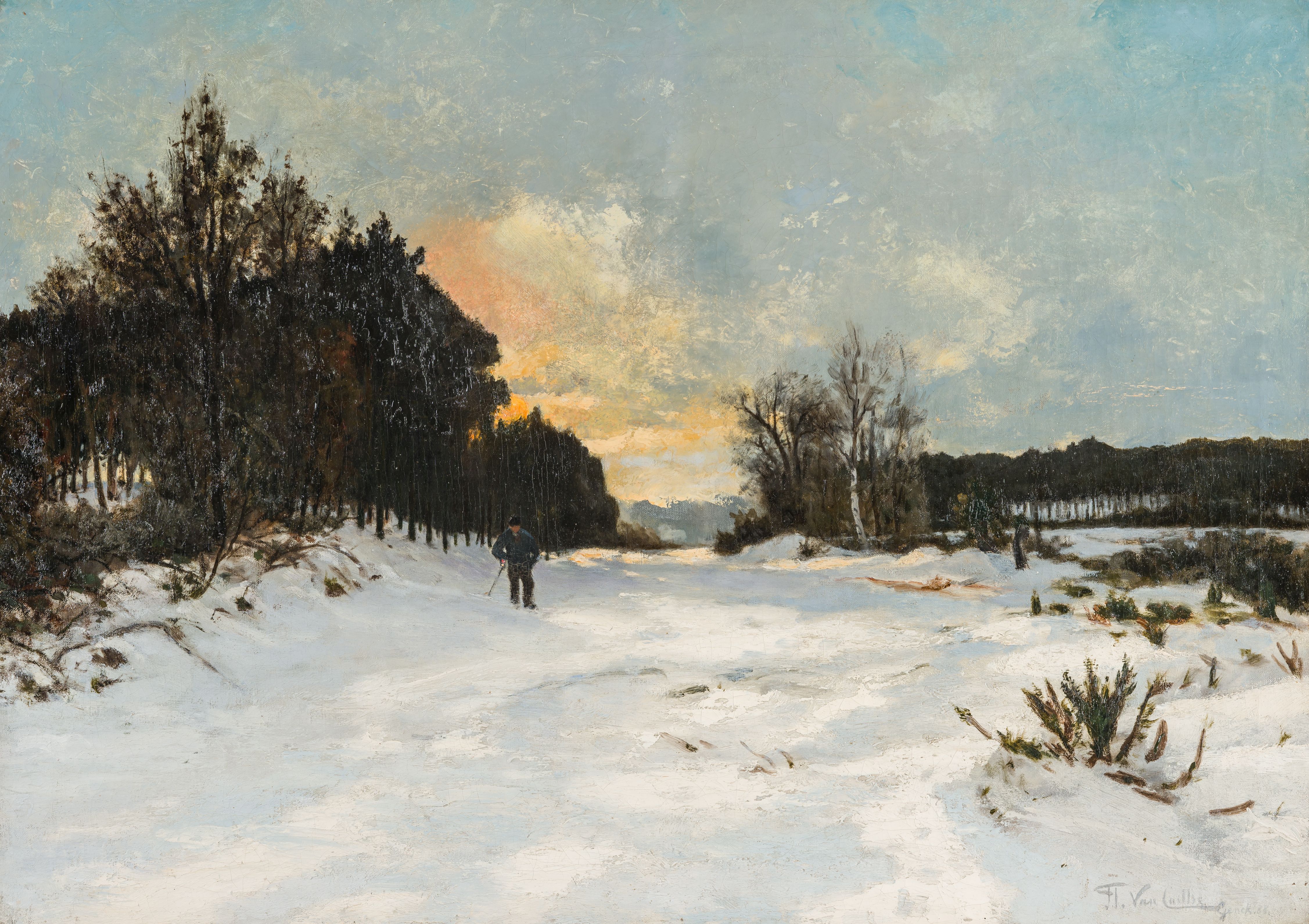 Florimond van Caillie - Winterlandschap