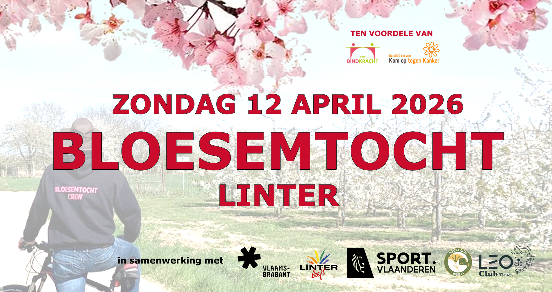 BLOESEMTOCHT LINTER 2026