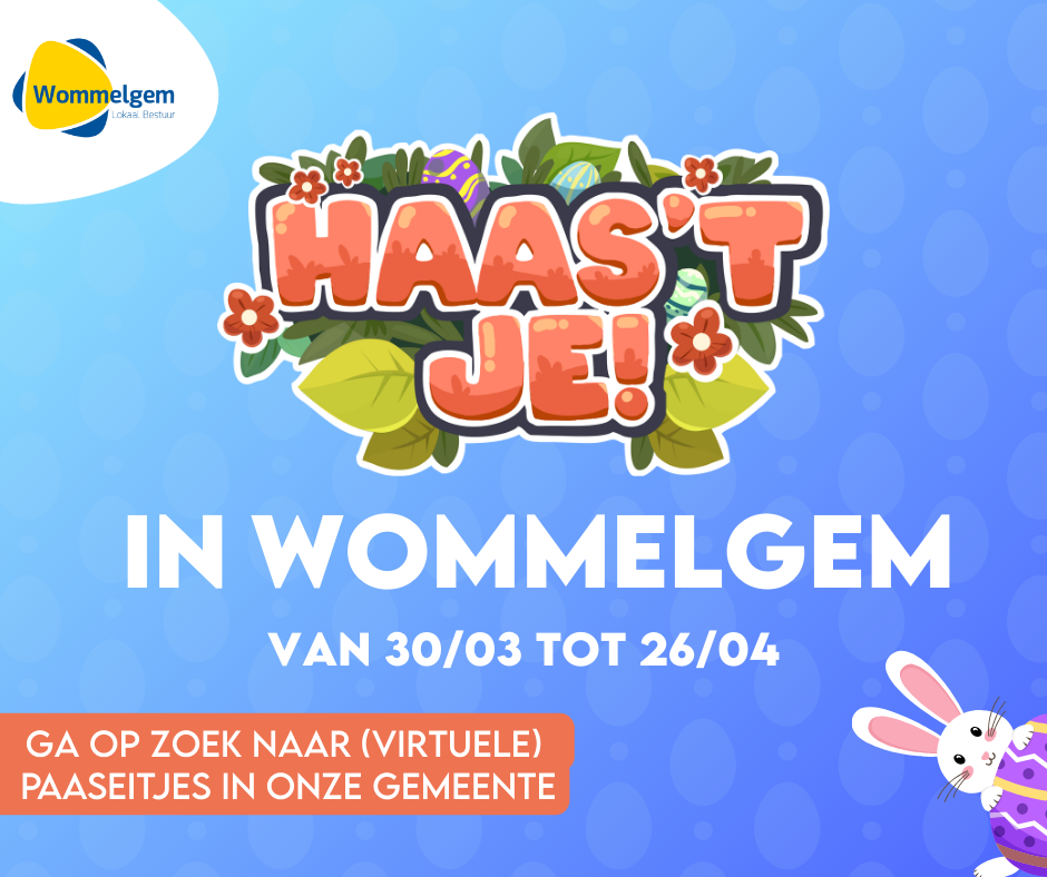 Aankondiging paaseierenzoektocht 