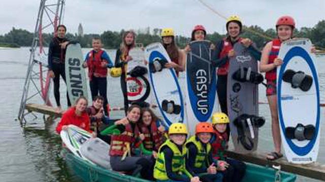 Watersport aan de Donk