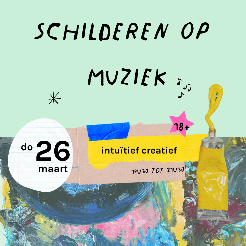 schilderen op muziek