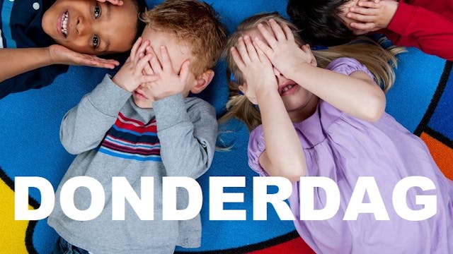 CREA-SPORTKAMP KLEUTERS DONDERDAG