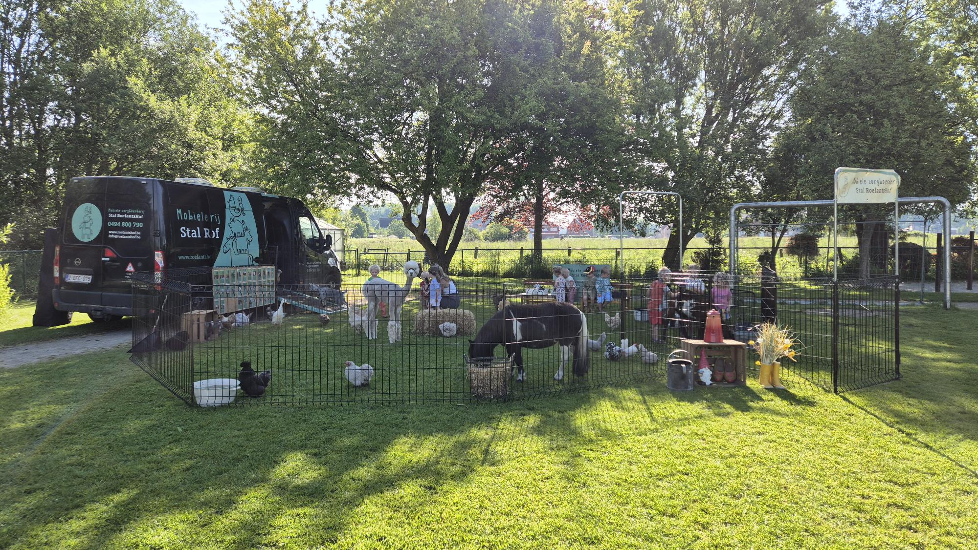 mobiele kinderboerderij