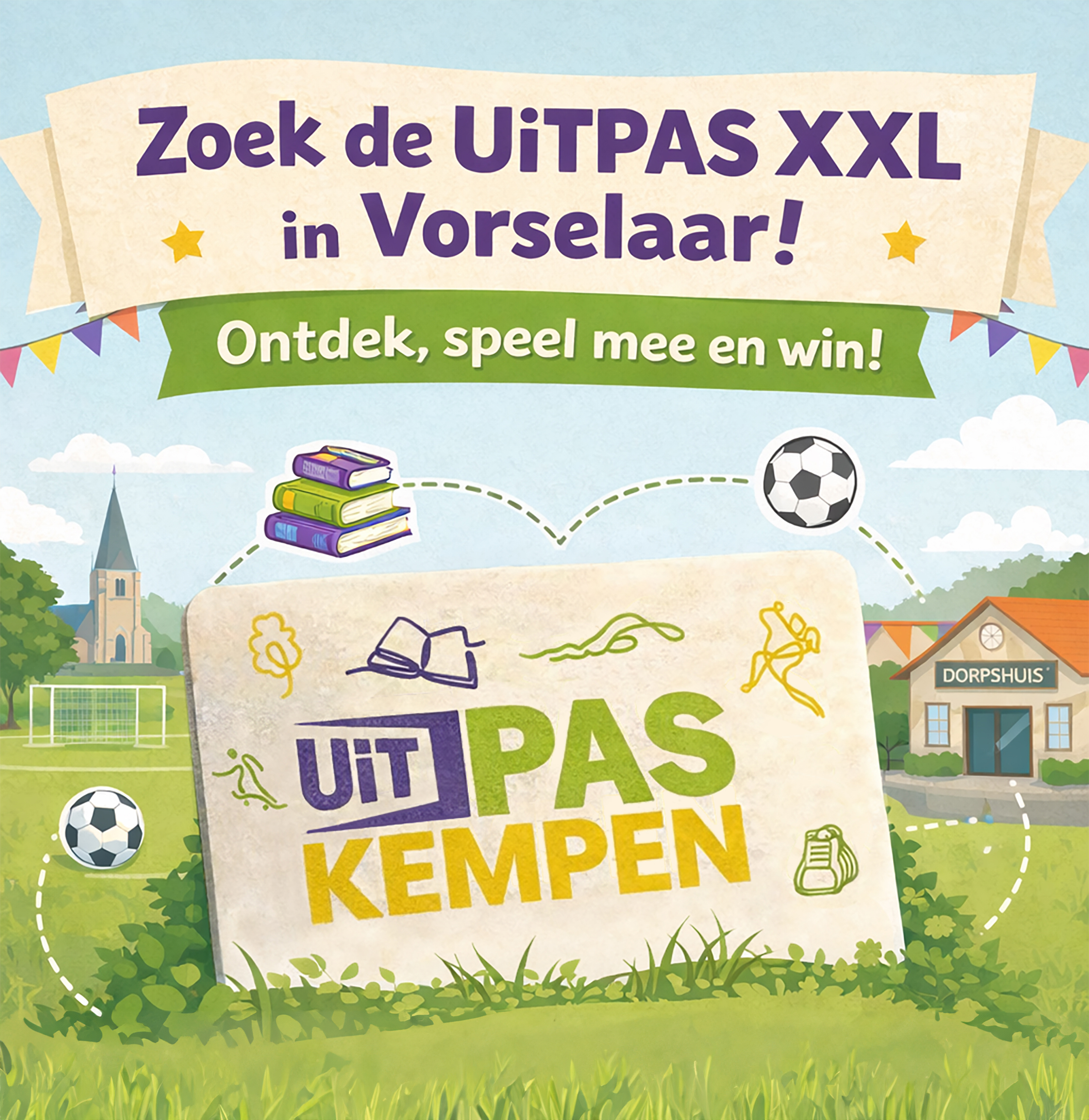 Zoek de UiTPAS XXL in Vorselaar!