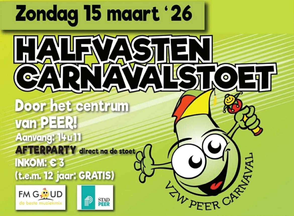 Halfvasten carnavalstoet Peer