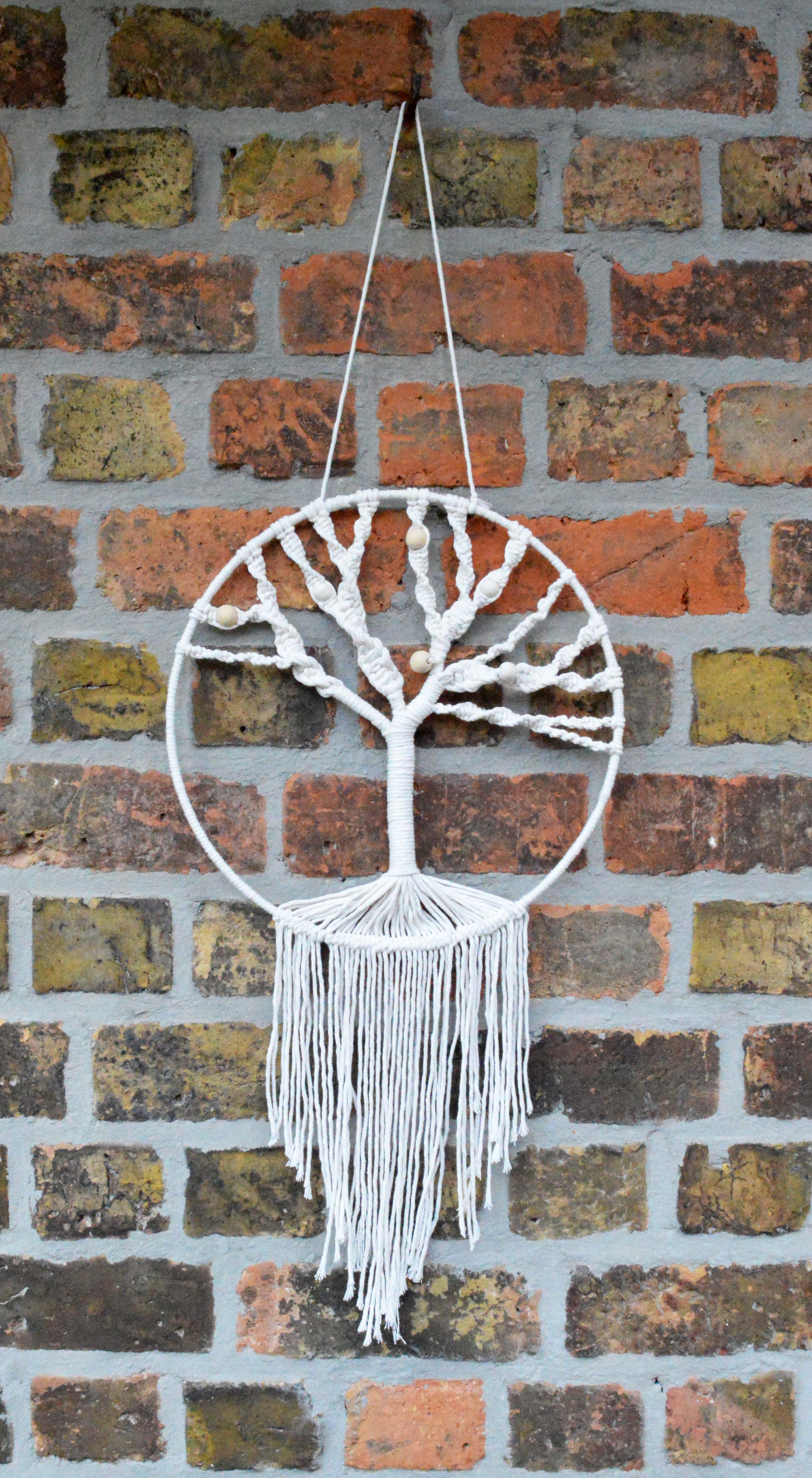 Macramé: een levensboom 