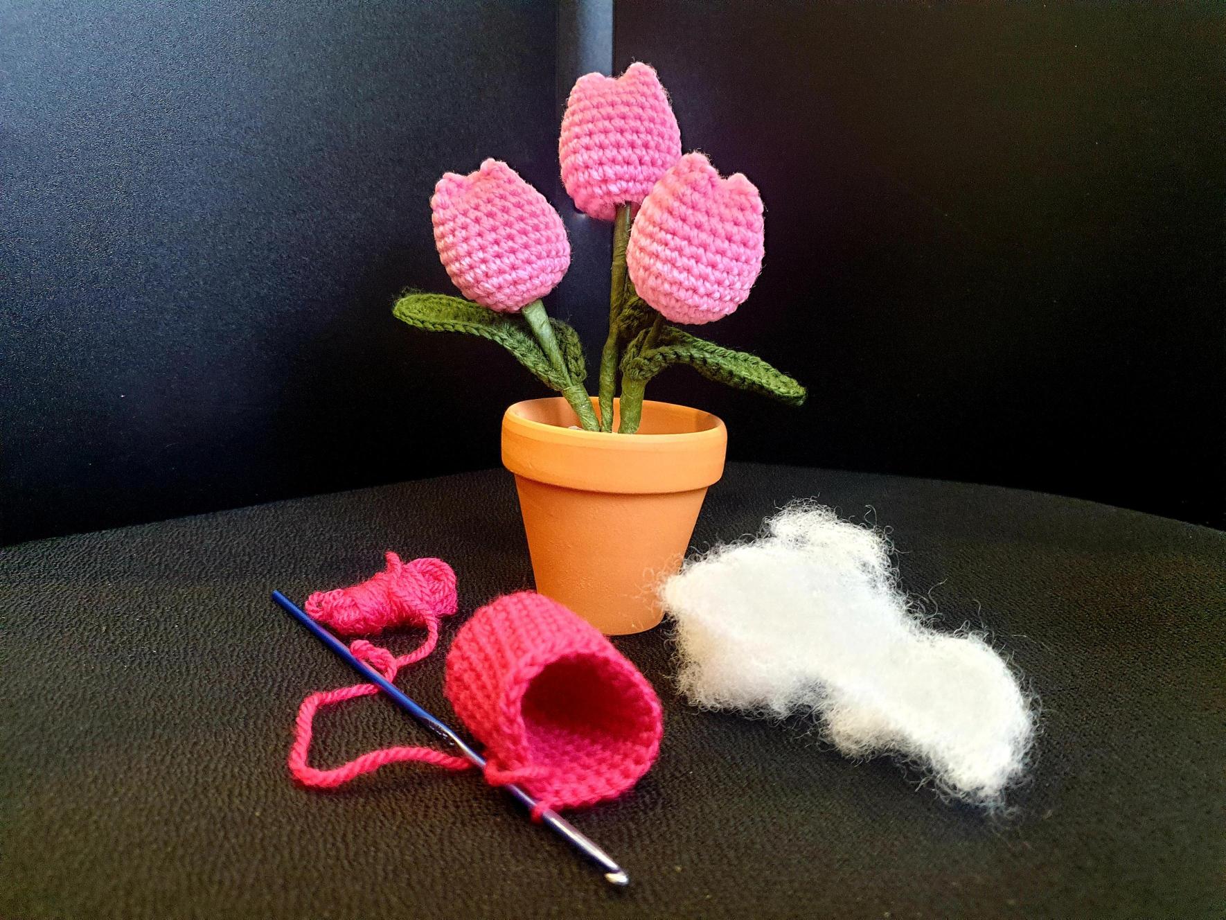 Creabib tulpen haken