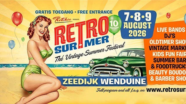 Retro sur Mer - 10 jaar editie