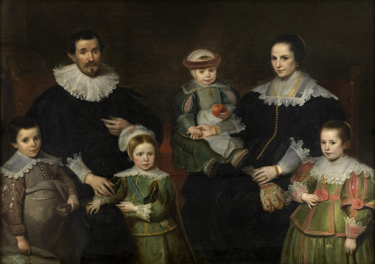 Cornelis de Vos, 'Familieportret', 1630, MSK Gent