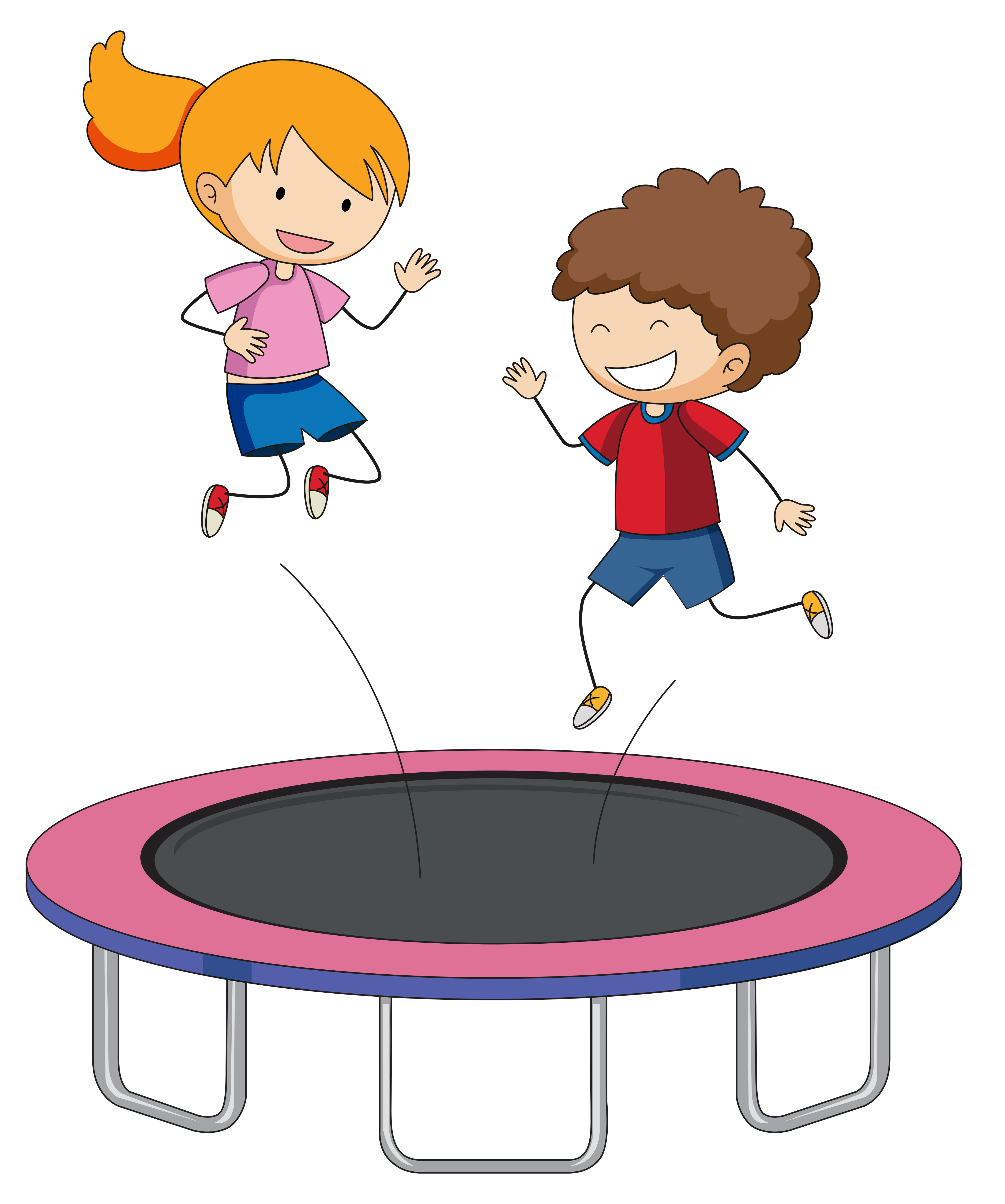 trampoline springen kinderen