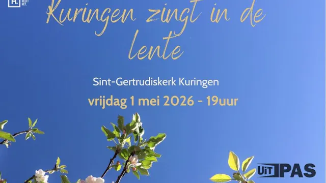 Kuringen zingt in de lente